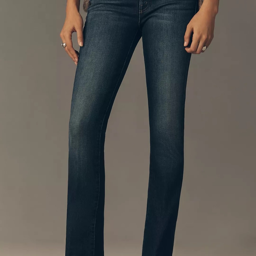 MOTHER The Rascal Skimp Mid-Rise Straight-Leg Jeans | never worn